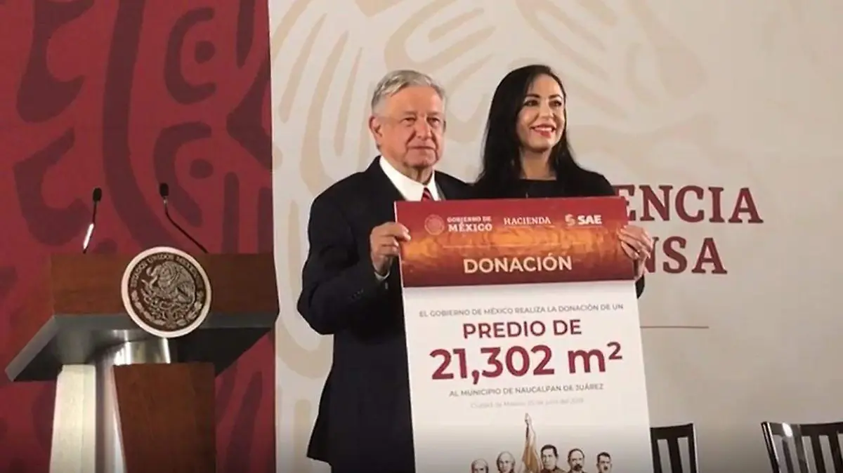 AMLO dona predio